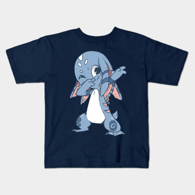 Dabbing Fizz Kids T-Shirt by FrozenBrownies